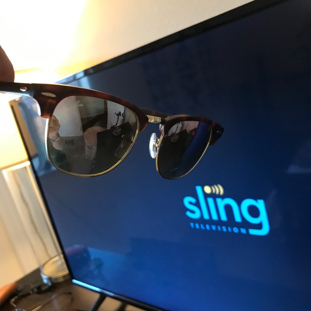 Rayban Custom Clubmaster sunglasses!